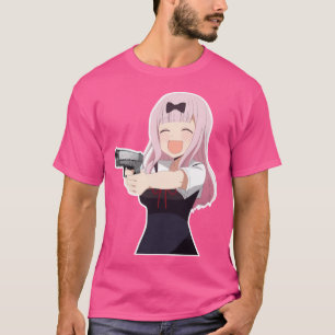T-shirt Chika Fujiwara Possède Une Fille D'Anime Avec Un A