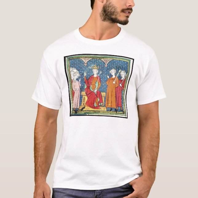 T-shirt Childeric II, roi de Merovingian d'Austrasia (Devant)