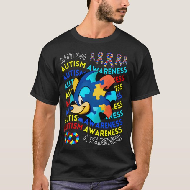 T-shirt Childrens Autism Awareness Navigating Autism Autis (Devant)