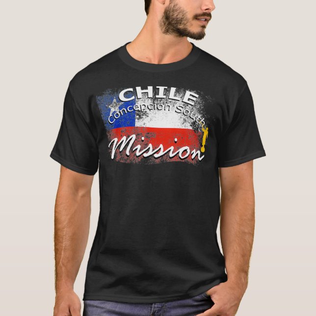 T-shirt Chile Concepcion South Mormon LDS Mission Gift (Devant)