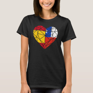 T-shirt Chili Espagne Drapeau Amitié Fraternité Poligon He