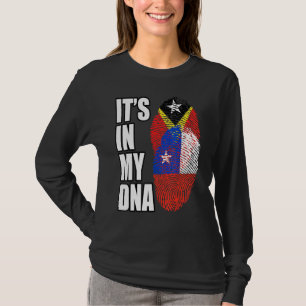 T-shirt Chili Et Timorais Mélangent L'ADN Patrimoine Du Dr