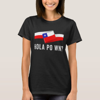 T-shirt Chili Flag Pride Chilien Funny Camiseta Chilena Po