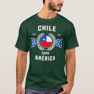 T-shirt Chili Ftbol Pride Tee Copa America 2024 Fan Gear