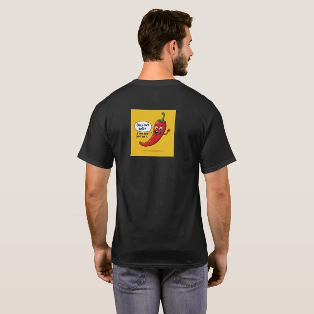 T-shirt chili not spicy (Dos entier)