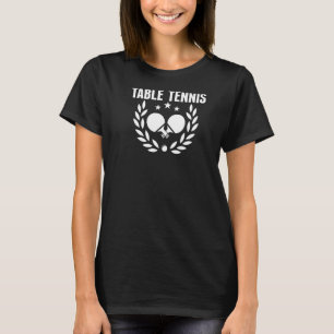 T-shirt Chili Ping Pong Chilien Table Tennis Team Soutien