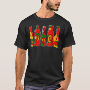 T-shirt Chili Sauce chaude cuisine latine épicée cuisine m