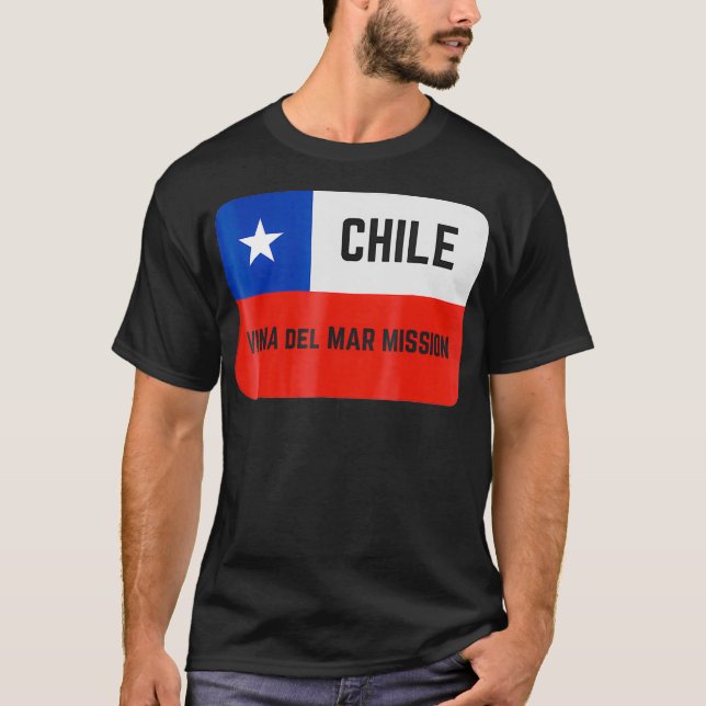 T-shirt Chili Vina del Mar LDS Mormon Mission (Devant)