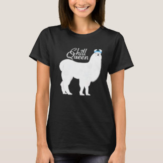 T-shirt Chill queen llama Premium