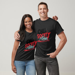 T-shirt Chill Society Funny Car Repair Brochure Véhicule T