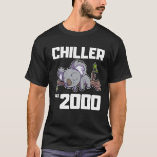 T-shirt Chiller depuis 2000 Koala Anniversaire Costume de
