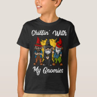 Chillin Avec Mes Gnomies Drôle Jardin Gnomes