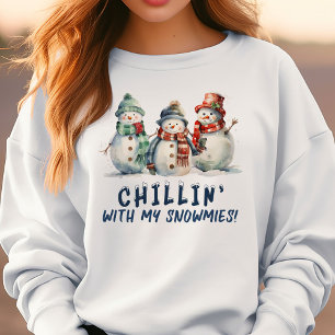 T-shirt Chillin avec mes neiges