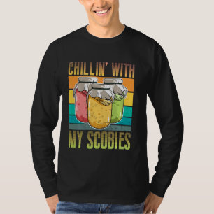 T-shirt Chillin' Avec Mon Amant Scobies Scoby Pun Funny Ko