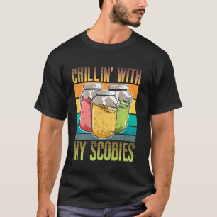 T-shirt Chillin' Avec Mon Amant Scobies Scoby Pun Funny Ko