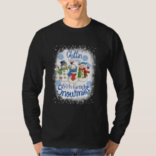 T-shirt Chillin' With My 5th Grade Snowmies Enseignant