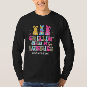 T-shirt Chilling Avec Mon Enseignant De maternelle Leopard