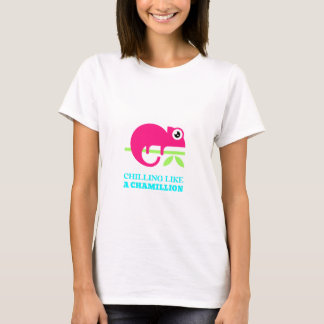 T-shirt CHILLING COMME UN CHAMILLION