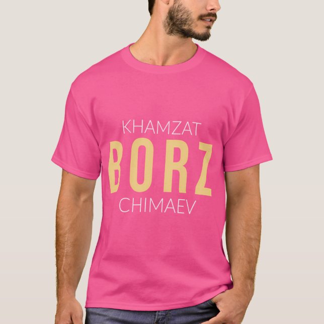 T-shirt Chimaev - Khamzat Chimaev Et Khamzat Chimaev Mixed (Devant)