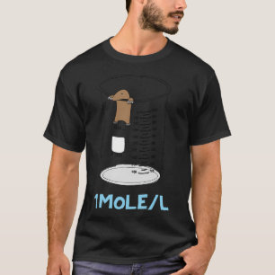 T-shirt Chimie 1 Mole Par litre Pour Mole Ou Avogadro
