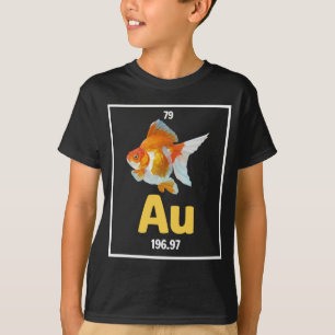 T-shirt Chimie de poisson d'or Pun Aquarium Pêcheur