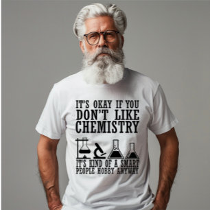 T-shirt Chimie de sarcasme Guillemets chimistes