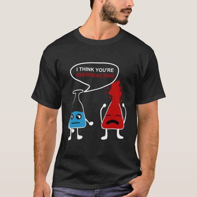 T-shirt Chimie drôle Nerd surréaction Chimiste Geek Sci (Devant)