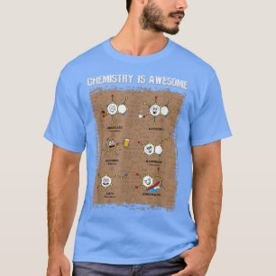 T-shirt Chimie Est Un Scientifique Génial Formule Drôle Ch