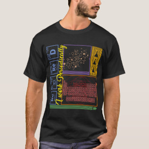 T-shirt Chimie Nerd Je Travaille Périodiquement Science Re