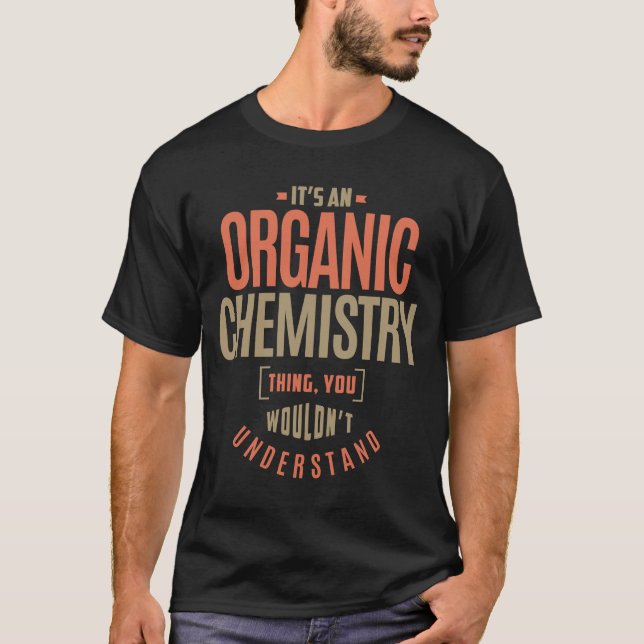 T-shirt Chimie organique (Devant)