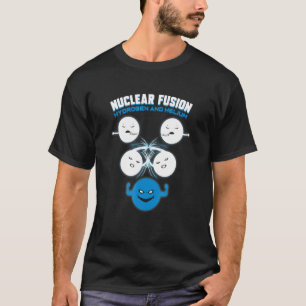 T-shirt Chimie Science Chimiste Fusion nucléaire