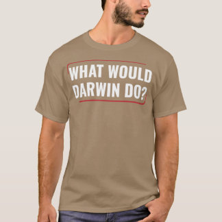 T-shirt Chimie Science Darwin Laboratoire de biologie Scie