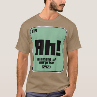 T-shirt Chimie scientifique amusante Motivation Élément Ne