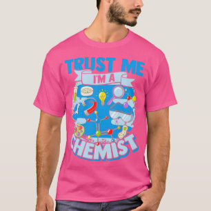 T-shirt Chimie Tableau périodique Molécule Atom 1