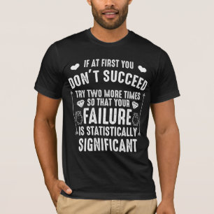 T-shirt Chimiste Motiviste de la chimie du succès scientif