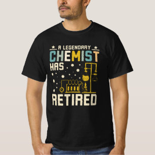 T-shirt Chimiste Retraité