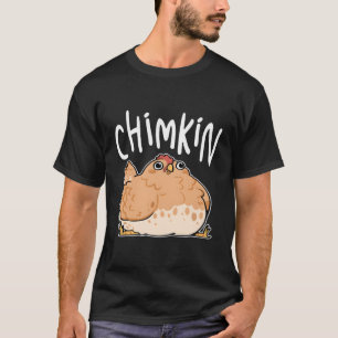 T-shirt Chimkin Gras Poulet Animaux de ferme Agricole