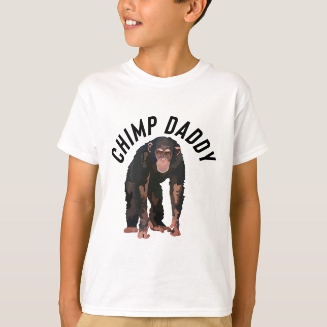T-shirt Chimp Daddy (Devant)
