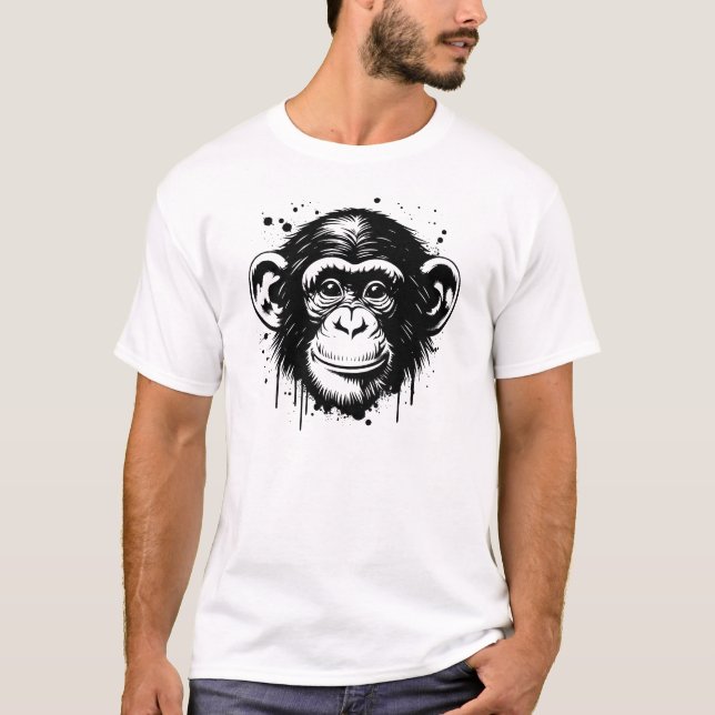 T-shirt Chimpanzé (Devant)