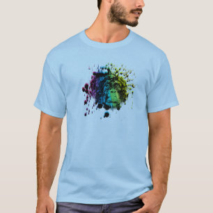 T-shirt Chimpanzé arc-en-ciel
