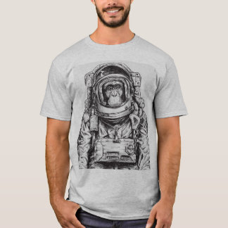T-shirt Chimpanzé d'astronaute