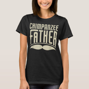 T-shirt Chimpanzé père Funny Chimpanzé propriétaire