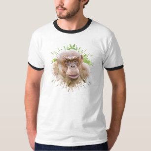 T-shirt Chimpanzé sans cheveux