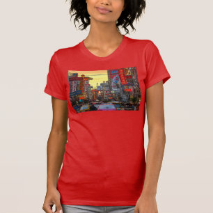 T-shirt Chinatown à Bangkok Thaïlande - Photo modifiée
