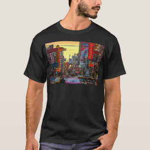 T-shirt Chinatown à Bangkok Thaïlande - Photo modifiée