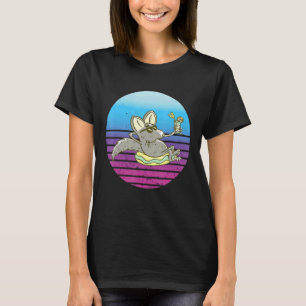 T-shirt Chinchilla Chinchillas Relax Rétro Vacances Animau