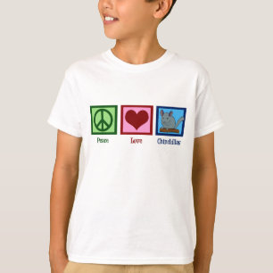 T-shirt Chinchillas d'amour de paix