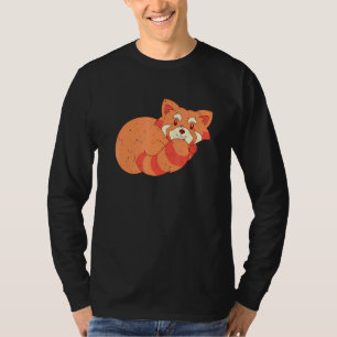 T-shirt Chine Faune Rouge Panda Forêt Animal Rouge Panda R