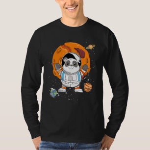 T-shirt Chine Panda Espace extra-atmosphérique Science Zoo