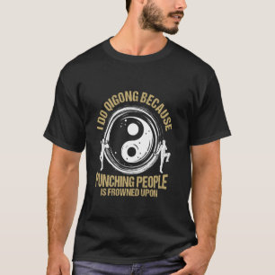 T-shirt Chine Tradition Qigong Workout Qigong Workout Tai